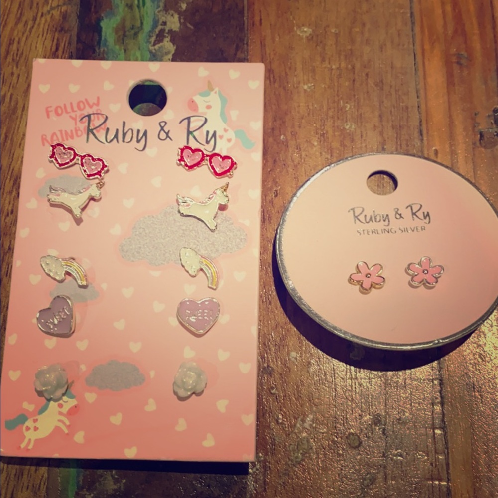 Ruby & Ry 6 Sets of Earrings Bundle- NWT